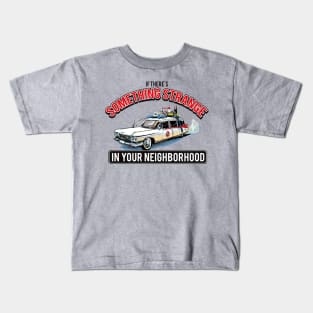 Ghostbusters -Something Strange In Your Neighborhood Kids T-Shirt